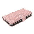 thumbnail image 5 of NEXTKIN Multi Card Slots Double Flap Bling Glitter Wallet Pouch Case for Samsung Galaxy S10 G973 6.1" (NOT FIT Samsung Galaxy S10+ / S10 Plus 6.4 inch or S10E 5.8 inch), Rose Gold, 5 of 8