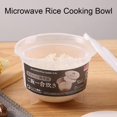thumbnail image 3 of Microwave Oven Rice Cooker 900ML Multifunctional Steamer Hot Soup Cooking Bento Lunch Box Food Grade PP Kitche Steaming Utensil, 3 of 5