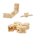 thumbnail image 5 of OUNONA 1 Set of Hamster Tunnel Maze Toy with Wood for Pet Hamster Indoor Playtime, 5 of 8