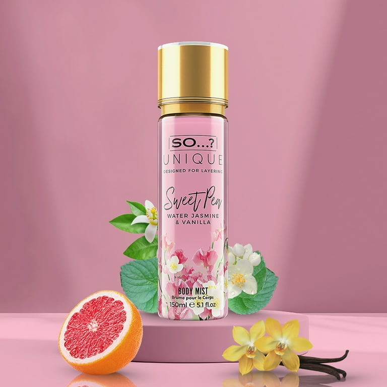 Water Jasmine Perfume So Sweet Pea Body Mist Unique Sweet Pea Body Mist 150ml