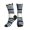 2 Black-2, variant on Athletic Socks Thin Blue Line Flag America Sport Running Calf Socks Crew Socks for Men Women