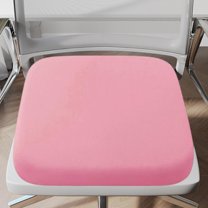 Nkmbld Outdoor Patio Chair Cushions Set, Memory Foam Pads for Dining Room, Kitchen, Office, Rocking Chairs, Plush Seat Cover Cushion Pad, Home Decor, Pink