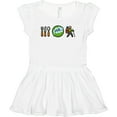 thumbnail image 3 of Inktastic Hiking Eat Sleep Hike Girls Baby Dress, 3 of 5
