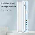 thumbnail image 4 of Funda de transporte portátil Caja de almacenamiento de lápices Estuche de transporte de silicona ABS para Apple Pencil Pen Nib Holder Accesorios, 4 of 6