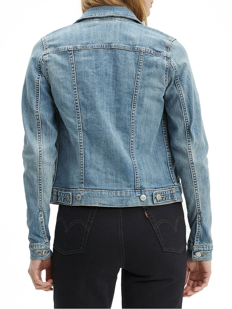 Levi's Women's Original Trucker Stretch Jean Denim Jacket