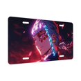 thumbnail image 2 of Tengen Uzui License Plate, Car Front License Plates With 4 Holes, Metal Car Plate,Aluminum Novelty License Plate, 6 * 12 Inches, 2 of 7