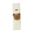 thumbnail image 5 of NIBOLOG Cute Bear Car Seat Belt Cover - Soft Plush Seat Strap Neck Protector, Car Decoration Accessory, 5 of 8