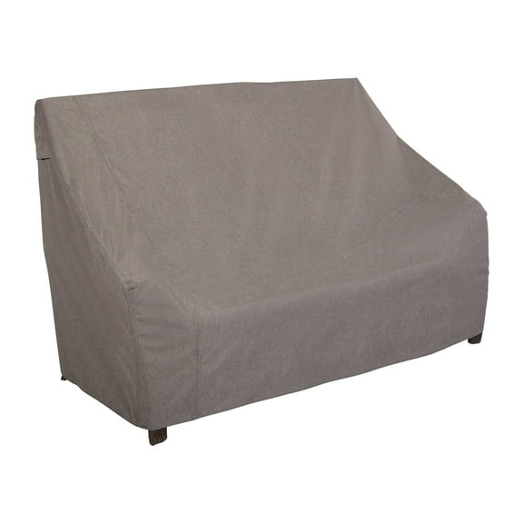 Modern Leisure Garrison Waterproof Patio Loveseat Cover, 82.5"L x 38"W x 38.25"H, Gray