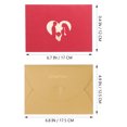 thumbnail image 3 of MasteelfCA UNOMOR Creative Wedding Up Greeting 3D Gift with Bride And Bridegroom Design, 3 of 7