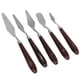 thumbnail image 1 of Espátulas para paletas, 5 piezas, ergonómicas, para pintura al óleo, juego de espátulas para paletas, diseñadas para lograr la perfección, 1 of 14
