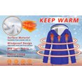 thumbnail image 5 of Rosvigor Womens Sherpa Coats Winter Fleece Jackets Women Windproof Warm Parkas Coats with Hood, 5 of 9