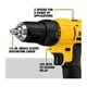 thumbnail image 2 of Taladro Atornillador DeWalt 20V, 2 Baterías, Cargador y Mochila; DCD771C2, 2 of 3