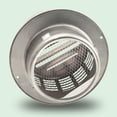 thumbnail image 4 of Bouchon de Cheminée en Acier Inoxydable pour Chauffe-Eau, Sortie d'Air Murale Extérieure, 4 of 10