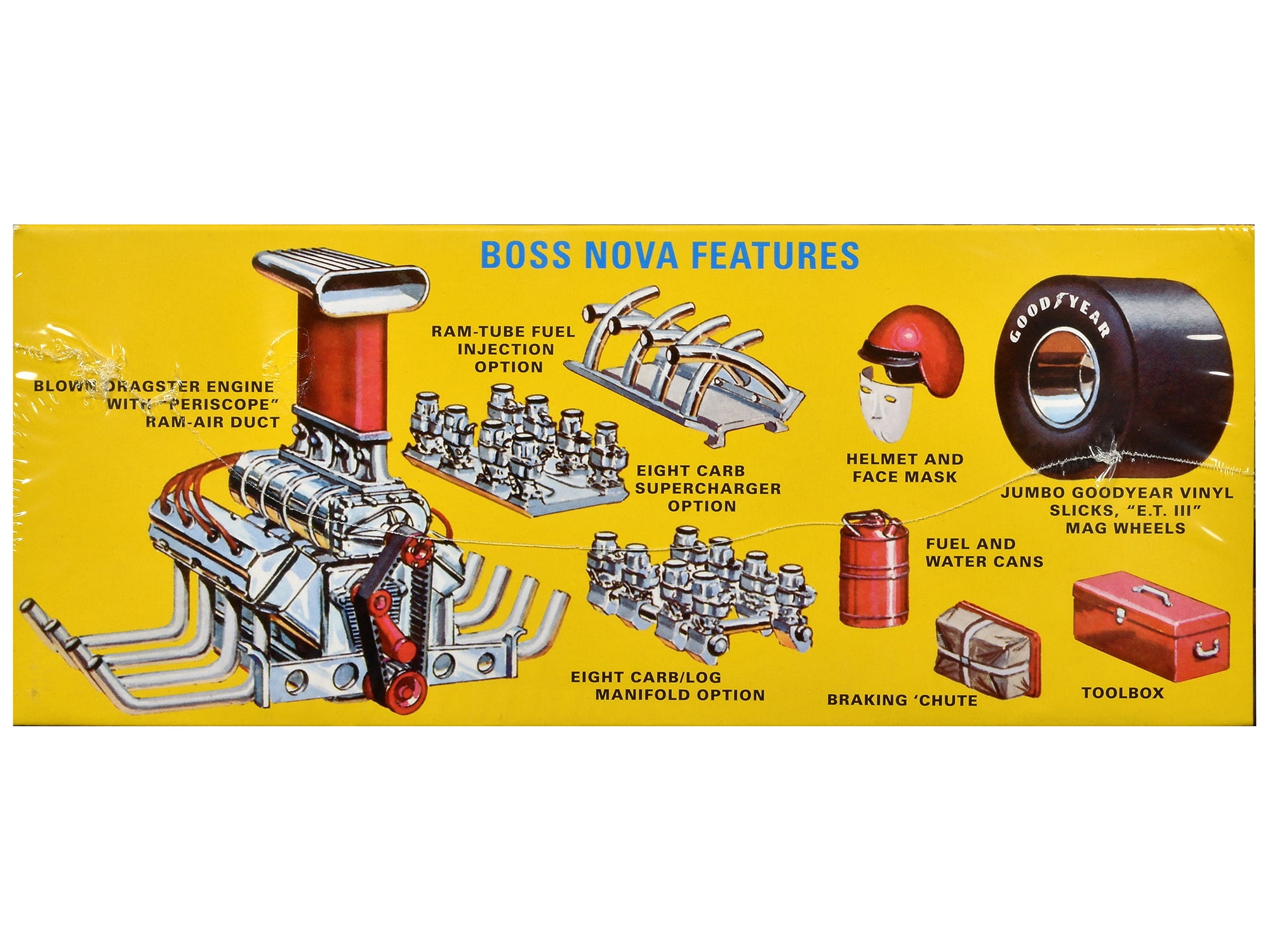 Boss Nova Funny Car Skill 2 Model Kit