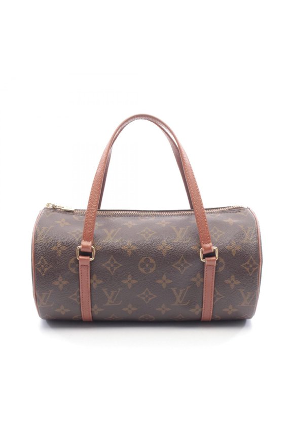 Pre-Owned Louis Vuitton Papillon 26 Old Model Handbag, Coated Canvas and Leather, Monogram,...