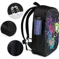 thumbnail image 4 of Green Gir Invader Zim Laptop Backpack Daypack School Student Bookbag Satchel Rucksack Shoulders Travel Bag With USB Headphone Charging Port, 4 of 8