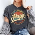 thumbnail image 2 of PAPA Like A Grandpa Only Cooler Funny Dad Papa Grandfather Unisex T-Shirt, Sizes S-5XL, Gategoo, 2 of 5