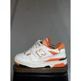 thumbnail image 2 of New Balance 550 Men's Size 11 White Orange Syracuse Casual Shoes BB550HG1, 2 of 6