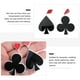 thumbnail image 5 of EeaseMX 1 par de pendientes de naipes para mujer, accesorios de moda para las orejas, pendientes de acrílico, 5 of 8