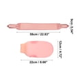 thumbnail image 4 of Unique Bargains 1 Set Bath Brush Set Body Scrubber Set for Bath for Shower 22.83"x3.54" Pink, 4 of 6