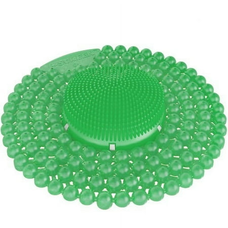 Vectair Systems P-Screen 60 Day Urinal Screen Lasts upto 60 Days - Anti-bacterial, Recyclable, Splash Resistant - 6 / Carton - Green