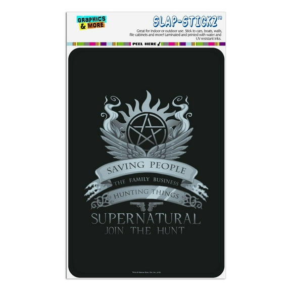 Supernatural Saving People Hunting Things Home Business Office Sign