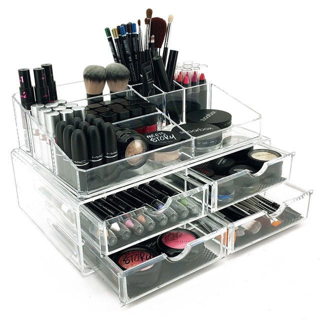 OnDisplay Kara Deluxe Étagé Acrylique Cosmétique / Organisateur de Bijoux