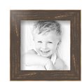 thumbnail image 2 of ArtToFrames 5" x 5" Oak Picture Frame, 5x5 inch Brown Wood Poster Frame (WOM-4742), 4 Pack, 2 of 7