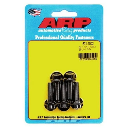 671-1002 8 mm x 1.25 in. 12 Point Bolt Kit - Set of 5
