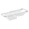 thumbnail image 5 of Mainstays Aluminum Silver Over The Sink Caddy Basket, Multi-Purpose Sink or Countertop Organizer Caddy, Great for Sponges and Brushes, 5 of 7