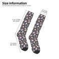 thumbnail image 2 of Naloa Colorful Paws Of Dog Knee Socks, High Socks Long Stretchy Sock Women Knee High Stocking, Long Socks for Women, 2 of 6