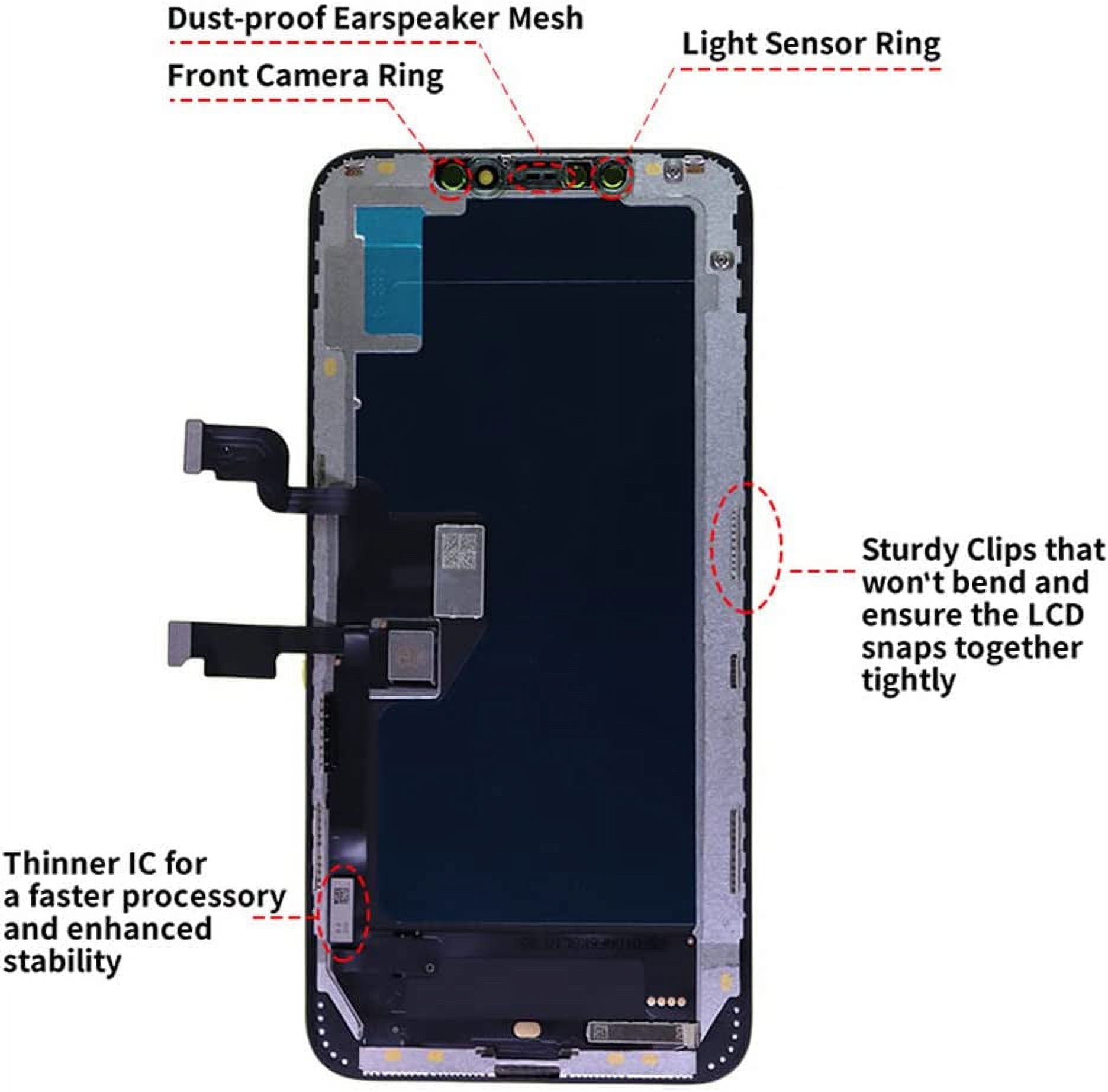Réparation Ecran OLED iPhone XS (C2O)