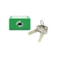 thumbnail image 4 of Candado de seguridad QWORK Lockout Tagout con 10 candados verdes, 4 of 7