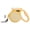 Yellow, variant on NFTIGB Retractable Dog Leash Comfortable Ergonomic Handle Automatic Telescopic Tractor Dog Tape with Flashlight for Small and Medium Dogs Green Walking Cord