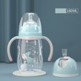 thumbnail image 1 of Taza de agua de dibujos animados para niños recién nacidos, vasos de alimentación para bebés con pajitas, botellas de agua a prueba de fugas, vasos portátiles para niños, bebedero para exteriores, 1 of 4