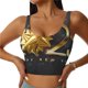 thumbnail image 1 of Balery 2025 Happy New Year 1 Sujetadores deportivos con espalda cruzada para mujer, acolchados, sin costuras, de alto impacto, ideales para yoga, gimnasio, entrenamiento y fitness.-Medium, 1 of 8