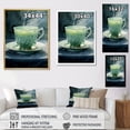 thumbnail image 4 of Designart "Elegance Of Sophisticated Tea Elixir III" Drinkware Canvas Wall Art, 4 of 7