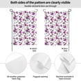 thumbnail image 2 of Wukai Violets Flowers Garden Flags Double Sided Welcome Garden Yard House Flags Outside Outdoor House (Only Flag), 2 of 8