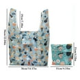 thumbnail image 4 of Coofit Grocery Bag Polyester Lightweight Ripstop Tote Bag Shopping Bag for Groceries, 4 of 10