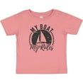 thumbnail image 3 of Inktastic My Boat My Rules Sailing Captain Boys or Girls Baby T-Shirt, 3 of 5