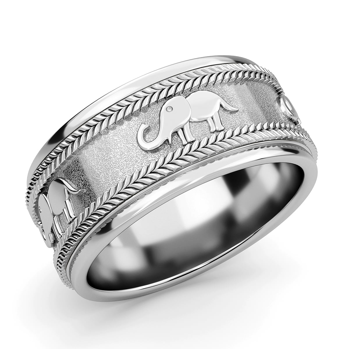 Teardrop Open Ring 18k Platinum Plated Minimalist Thumb Finger Band Statement Wrap Rings for Women Girls Men