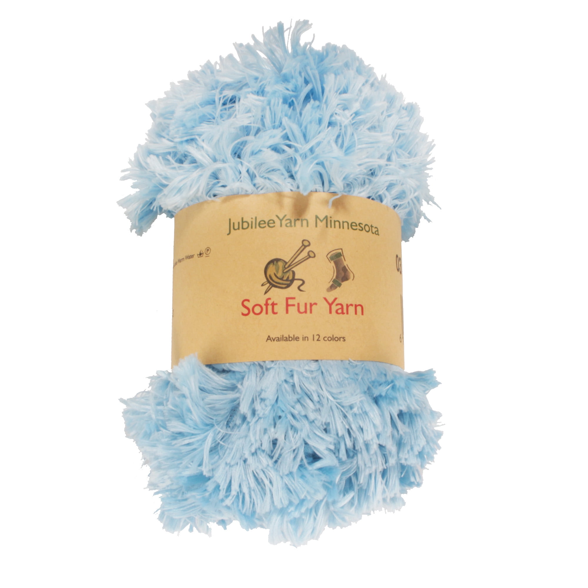 Ice EYELASH COLORFUL Yarn #48240 MULTI COLOR Furry & Playful 50 Grams