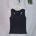 thumbnail image 5 of YunPes Girls Racerback Tank Tops Athletic Workout Sport Shirts for Running Gymnastics Dance Yoga Sleeveless Crewneck Basic Camisole, 5 of 9