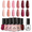 Nail Polish Set A, variant on Morovan Chameleon Holographic Nail Polish Set, 7 Colors Quick Dry with 2 in 1 Base & Top Coat,Blue Pink Purple Green Aurora Shimmer Nail Art Manicure Kit for Women