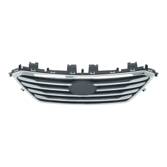 ALL-CARB Front Bumper Chrome Grill Factory Style Grille Replacement for 2015-2016 Hyundai Sonata