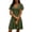 A-Green, variant on MaFYtyTPR Women Summer V-Neck Dress Casual Solid Color Short Sleeve Ruffled Loose Fit Mini Dress Womens Beach Flutter Sleeve Dresses A-Blue L