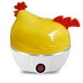 thumbnail image 2 of JGJJUGN Chicken Home Cooker Maker, Egg Steamer, Hard Boiled Egg Cooker, Automatic Egg Boiler, Versatile Kitchen Appliance, Space-Saving Hen Design, Food Grade Material, Safe and Hygienic Cooking, 2 of 5