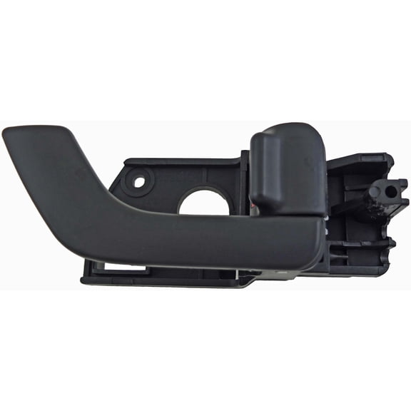 Dorman 80497 Front Passenger Side Interior Door Handle for Specific Hyundai Models, Black Without Metal Grain
