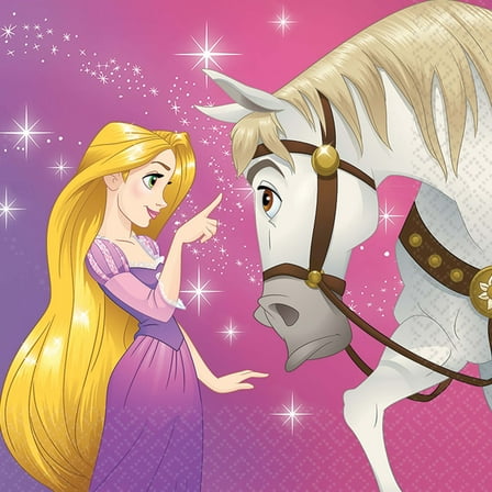 Rapunzel Party Paper Lunch Napkins, 16ct
