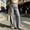 *Black, variant on ClodeEU Women's Plaid High Waist Wide Leg Pants ,Casual Loose Trousers with Pockets Black,Women's Plus L